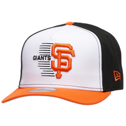 Men's - New Era Giants 9FIFTY A-Frame Curve 14 WS Cap - White/Black/Orange