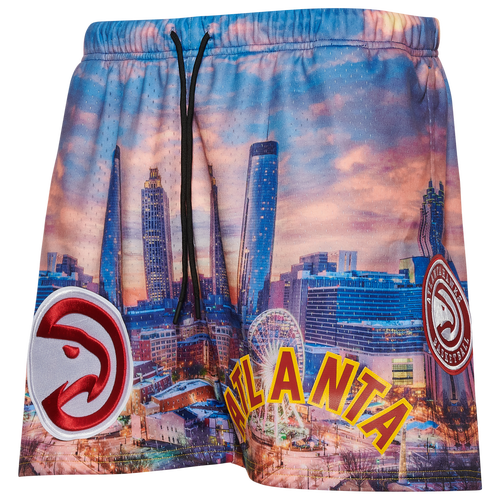 

Pro Standard Mens Pro Standard Braves City Scape Mesh Shorts - Mens Multi/Multi Size S