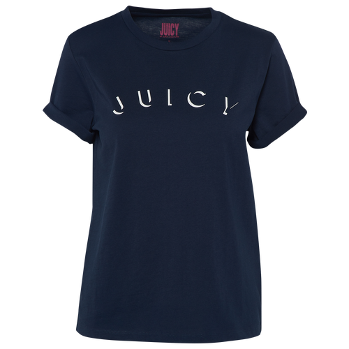 Juicy Roll Sleeve T-Shirt - Blue