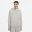 Nike Collection Fleece Hoodie - Women's Grey/Dark Grey Heather/Base Grey