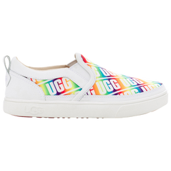 Girls' Grade School - UGG Caplan Slip - White/Multi