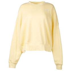 Women's - Hypebae Fleece Crew - Lemon