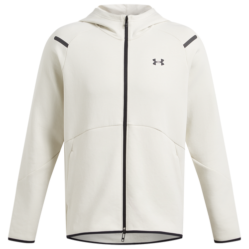 

Under Armour Mens Under Armour Unstoppable Fleece Full-Zip Hoodie - Mens Black/Summit White Size S