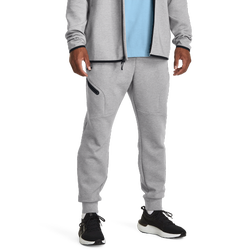 Men's - Under Armour Unstoppable Fleece Joggers - Mod Grey/Black