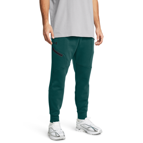 

Under Armour Mens Under Armour Unstoppable Fleece Joggers - Mens Hydro Teal/Black Size XL
