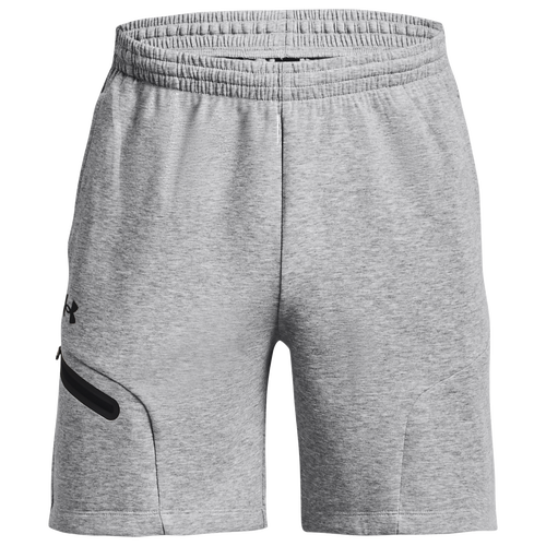 

Under Armour Mens Under Armour Unstoppable Fleece Shorts - Mens Black/Mod Grey Size M