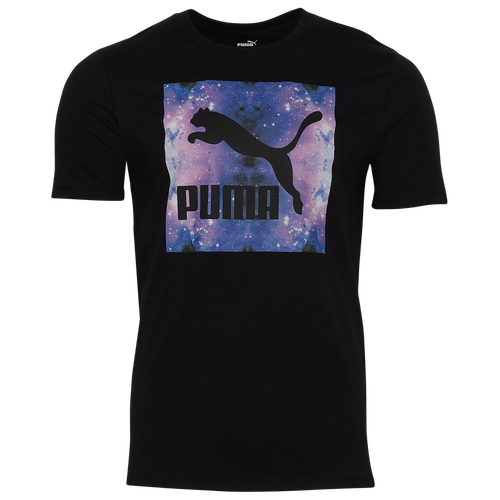 

PUMA Mens PUMA Galaxy Box T-Shirt - Mens Black/Multi Color Size M