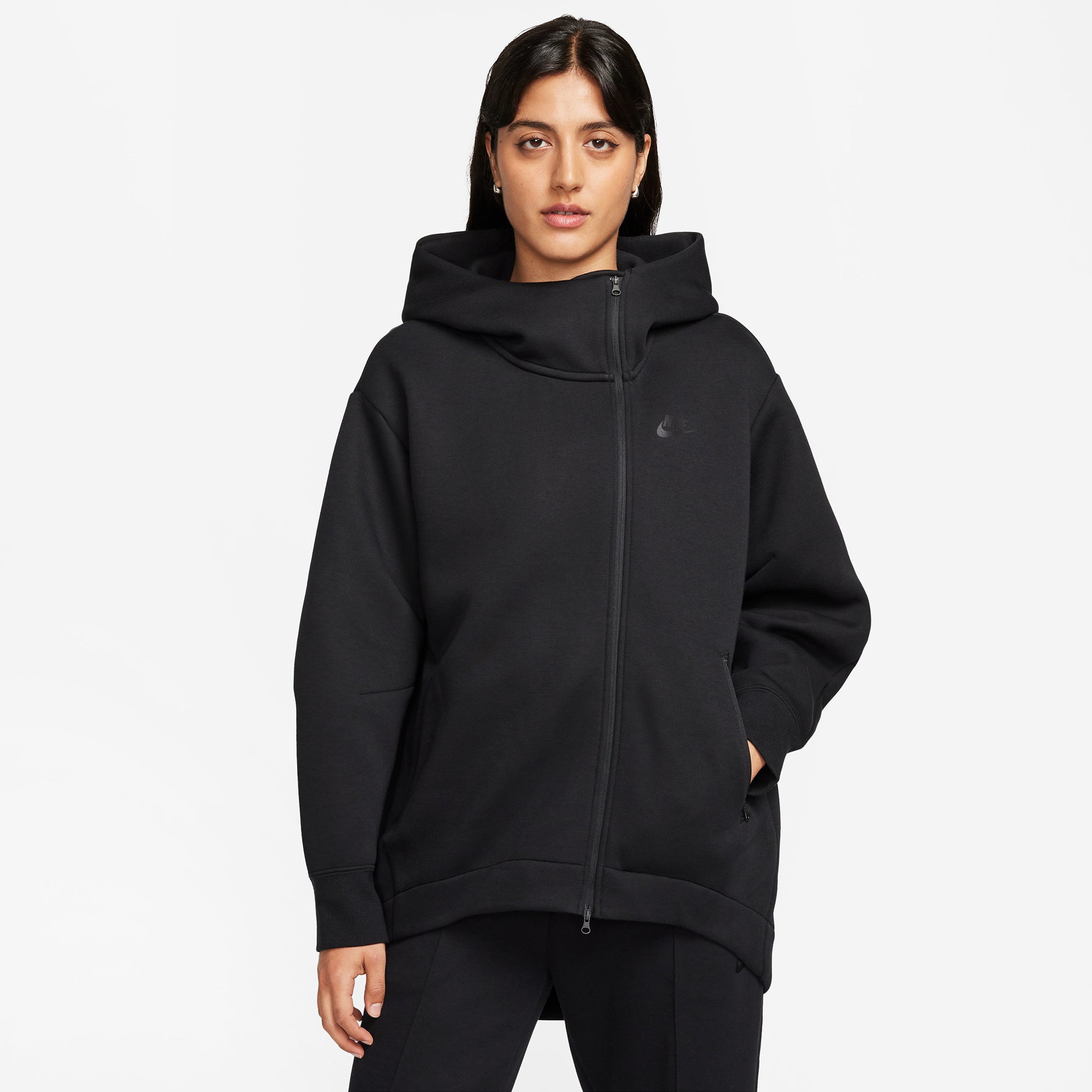 Nike Sportswear Women's Tech Fleece Oversized Full-Zip Hoodie Cape