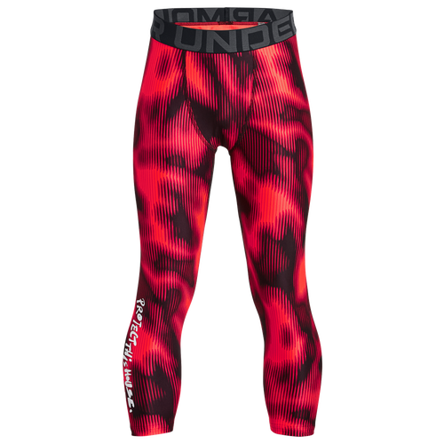 

Boys Under Armour Under Armour HG Armour Prtd 3/4 Leggings - Boys' Grade School Dark Maroon/White/Beta Size XS