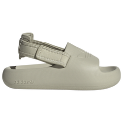 Boys' Grade School - adidas Originals Adifom Adilette Slides - Putty Grey/Putty Grey/Putty Grey