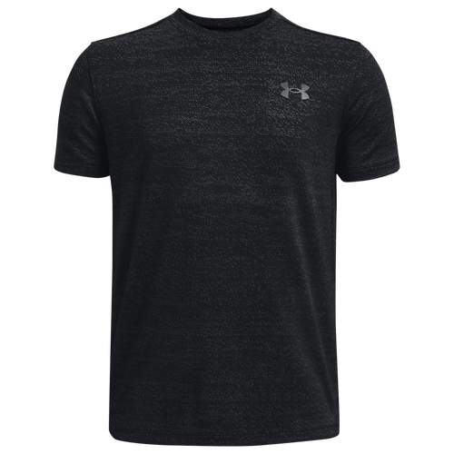 

Boys Under Armour Under Armour Tech Vent Jacquard T-Shirt - Boys' Grade School Black/Black Size XL