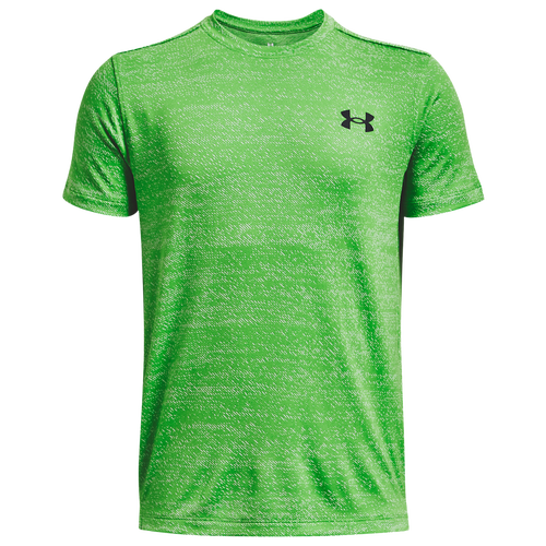 

Boys Under Armour Under Armour Tech Vent Jacquard T-Shirt - Boys' Grade School Green Screen/Black Size S