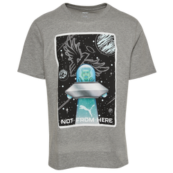 Men's - PUMA Melo UFO T-Shirt - Gray/Multi