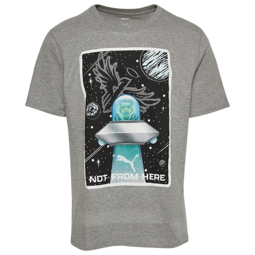 

PUMA Mens PUMA Melo UFO T-Shirt - Mens Gray/Multi Size XXL