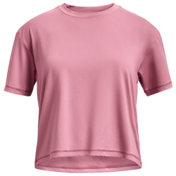 Girls' Grade School - Under Armour Motion T-Shirt - Pink Elixir/White