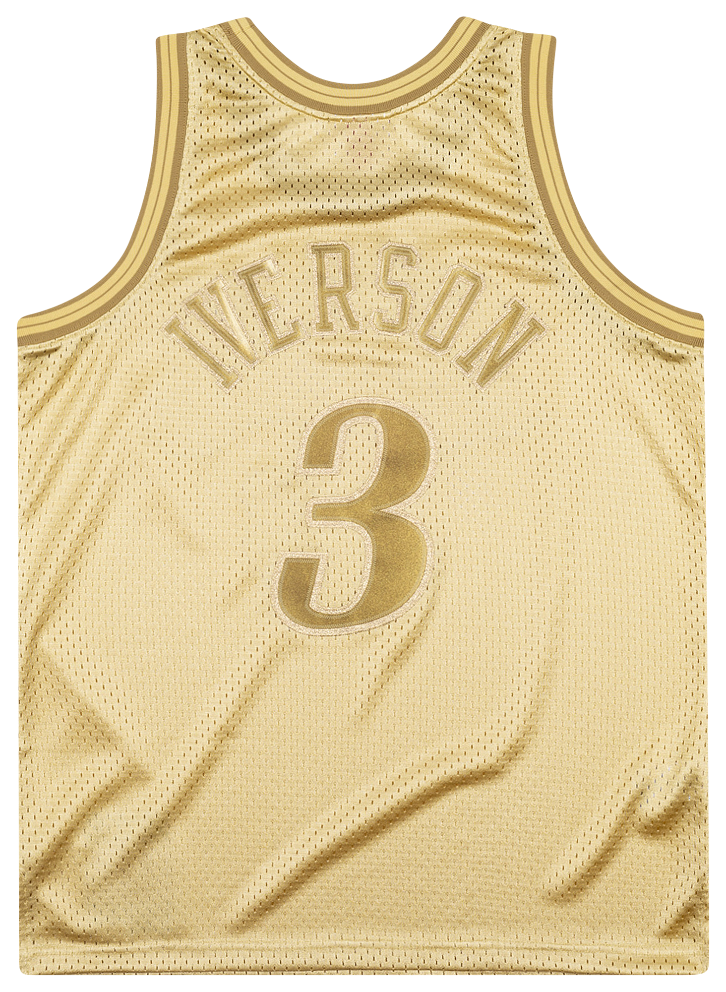 gold iverson jersey