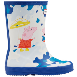 Boys' Toddler - Hunter Boots Peppa Pig Muddy Puddles - Blue/Blue