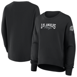 Women's - Fanatics NHL Los Angeles Kings Script Crewneck - Black