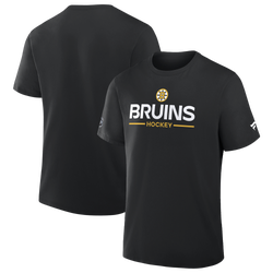 Men's - Fanatics Bruins Rink Primary Short Sleeve T-Shirt - Black