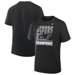 Men's - Fanatics Spurs Conference Champions Cotton T-Shirt - Black