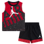 Jordan Spec Muscle and Shorts Set - Boys' Toddler Gym Red/White