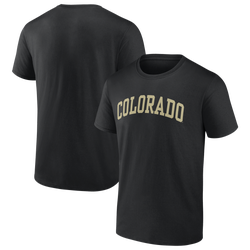 Men's - Fanatics Colorado Arch Long Sleeve Shirt - Black