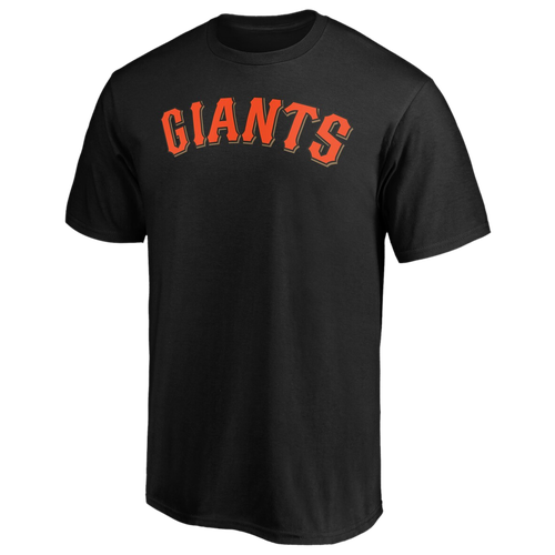 

Fanatics Mens Fanatics Giants Official Wordmark T-Shirt - Mens Black Size L