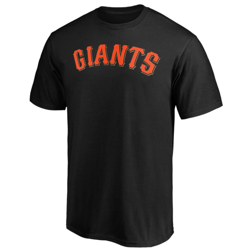 

Fanatics Mens San Francisco Giants Fanatics Giants Official Wordmark T-Shirt - Mens Black Size M