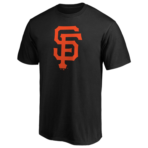 

Fanatics Mens San Francisco Giants Fanatics Giants Official Logo T-Shirt - Mens Black Size S