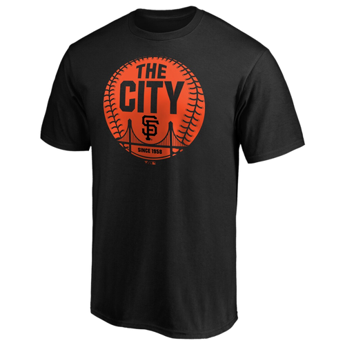 

Fanatics Mens San Francisco Giants Fanatics Giants Hometown Collection T-Shirt - Mens Black Size M