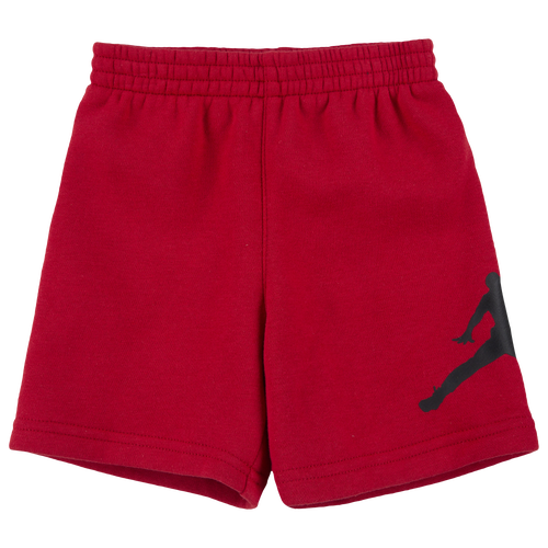 

Boys Jordan Jordan Big Jumpman Shorts - Boys' Toddler Black/Gym Red Size 2T