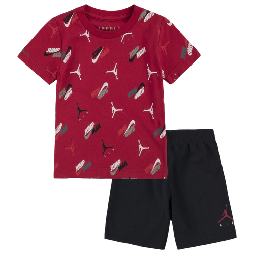 

Boys Jordan Jordan DNA Shorts Set - Boys' Toddler Black/White Size 2T