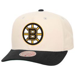 Adult - Mitchell & Ness Bruins 2Tone Team Cap - Tan/Black