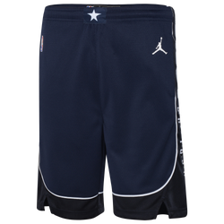 Boys' Grade School - Jordan NBA Statement Shorts - Black/Navy