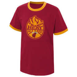 Boys' Grade School - Outerstuff Mavericks Hoops City Contrast T-Shirt - Gold/Red