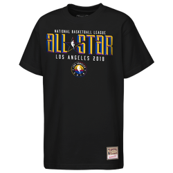 Boys' Grade School - Mitchell & Ness NBA ASG '18 Fame Short Sleeve HW T-Shirt - Black