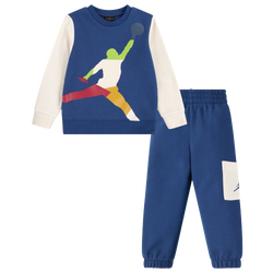 Boys' Toddler - Jordan Messy Room Crew Set - French Blue/French Blue