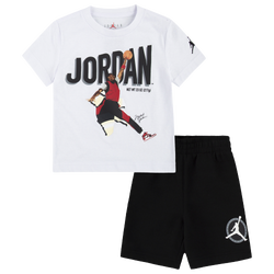 Boys' Toddler - Jordan Flight MVP Short Set - Black