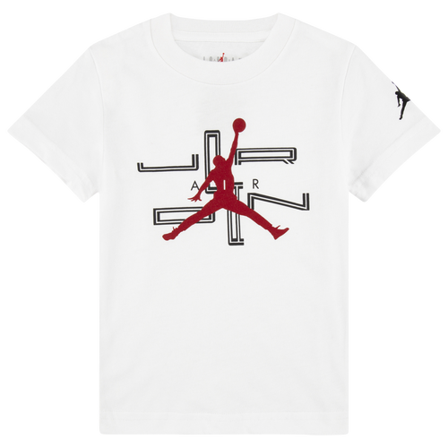 

Boys Jordan Jordan Varsity Red Short Sleeve T-Shirt - Boys' Toddler White/Red Size 2T