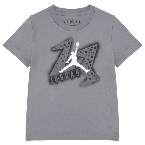 

Boys Jordan Jordan 23 Haze Short Sleeve T-Shirt - Boys' Toddler Cool Grey/White Size 2T