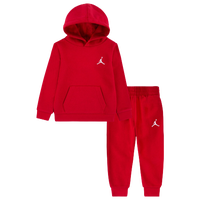 Jordan MJ Essentials Fleece Little Kids' Pullover Hoodie Set.