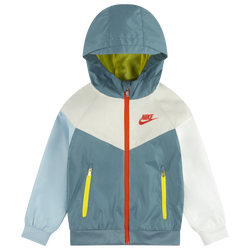 Boys' Toddler - Nike Windrunner Jacket - Teal/Tan