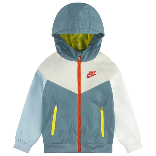 

Boys Nike Nike Windrunner Jacket - Boys' Toddler Teal/Tan Size 2T