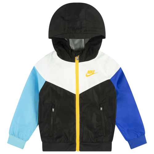 

Boys Nike Nike Windrunner Jacket - Boys' Toddler Black/White Size 2T