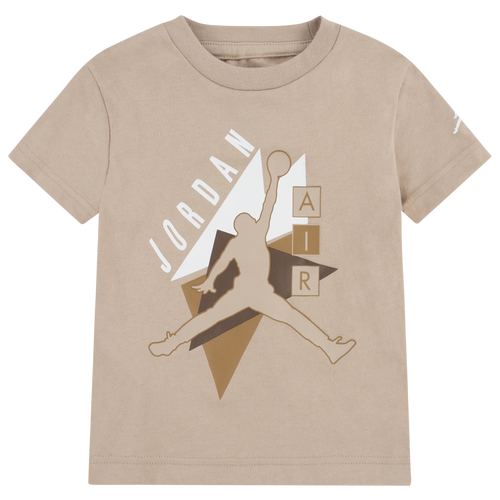 BOYS - Jordan Air Diamonds Short Sleeve T-Shirt - Tan