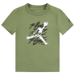 Boys' Toddler - Jordan Jumpman Flight Spray Short Sleeve T-Shirt - Green