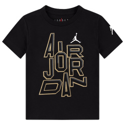 Boys' Toddler - Jordan 23 Gold Line Short Sleeve T-Shirt - Grey