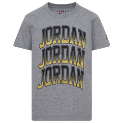 Boys' Toddler - Jordan 3K Short Sleeve T-Shirt - Carbon Heather/Black