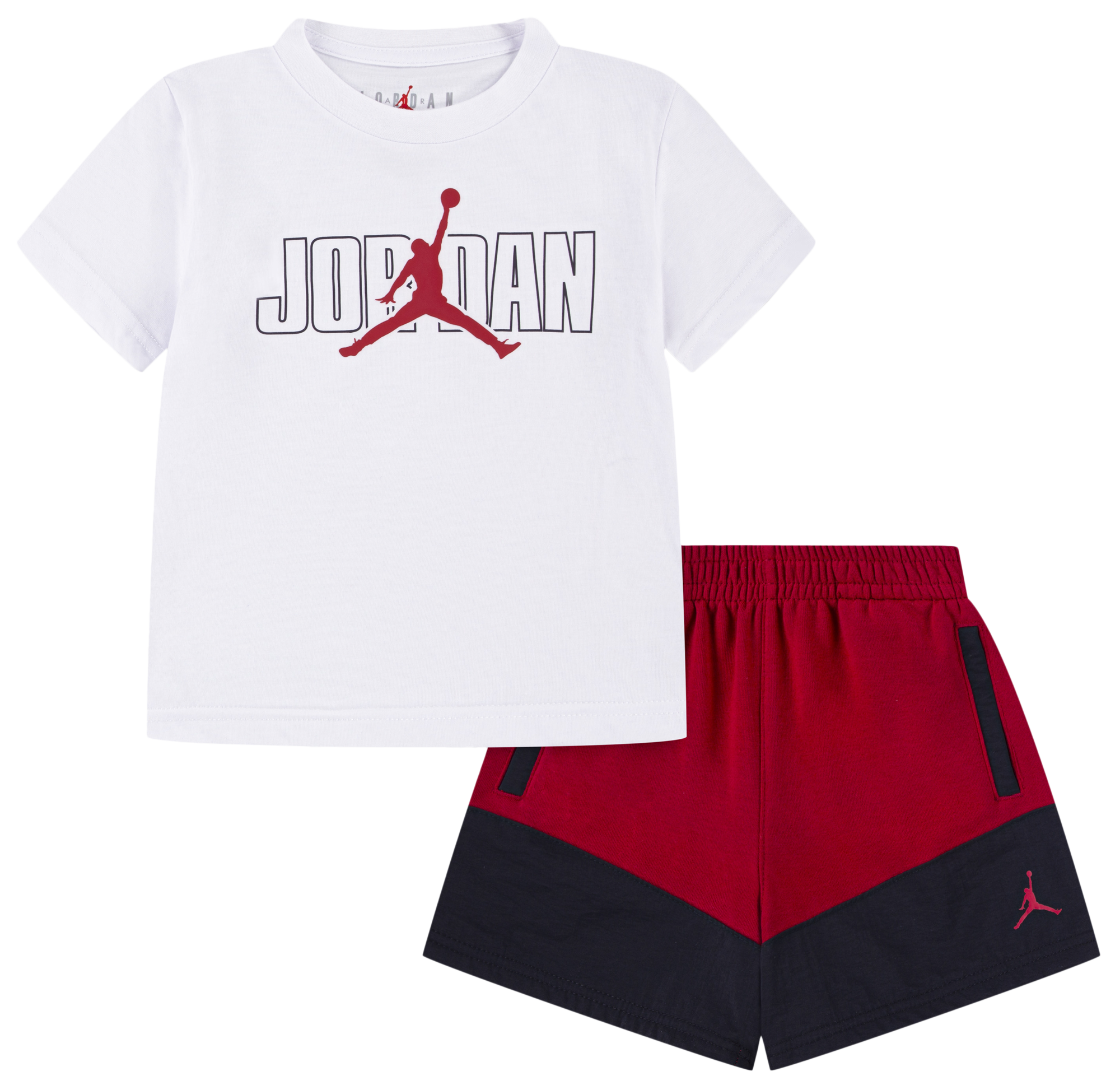 【ばあばはマルサ】JORDAN NlKE セットアップ 100,120cm Jordan Stacked Mixed Set | Kids Foot Locker