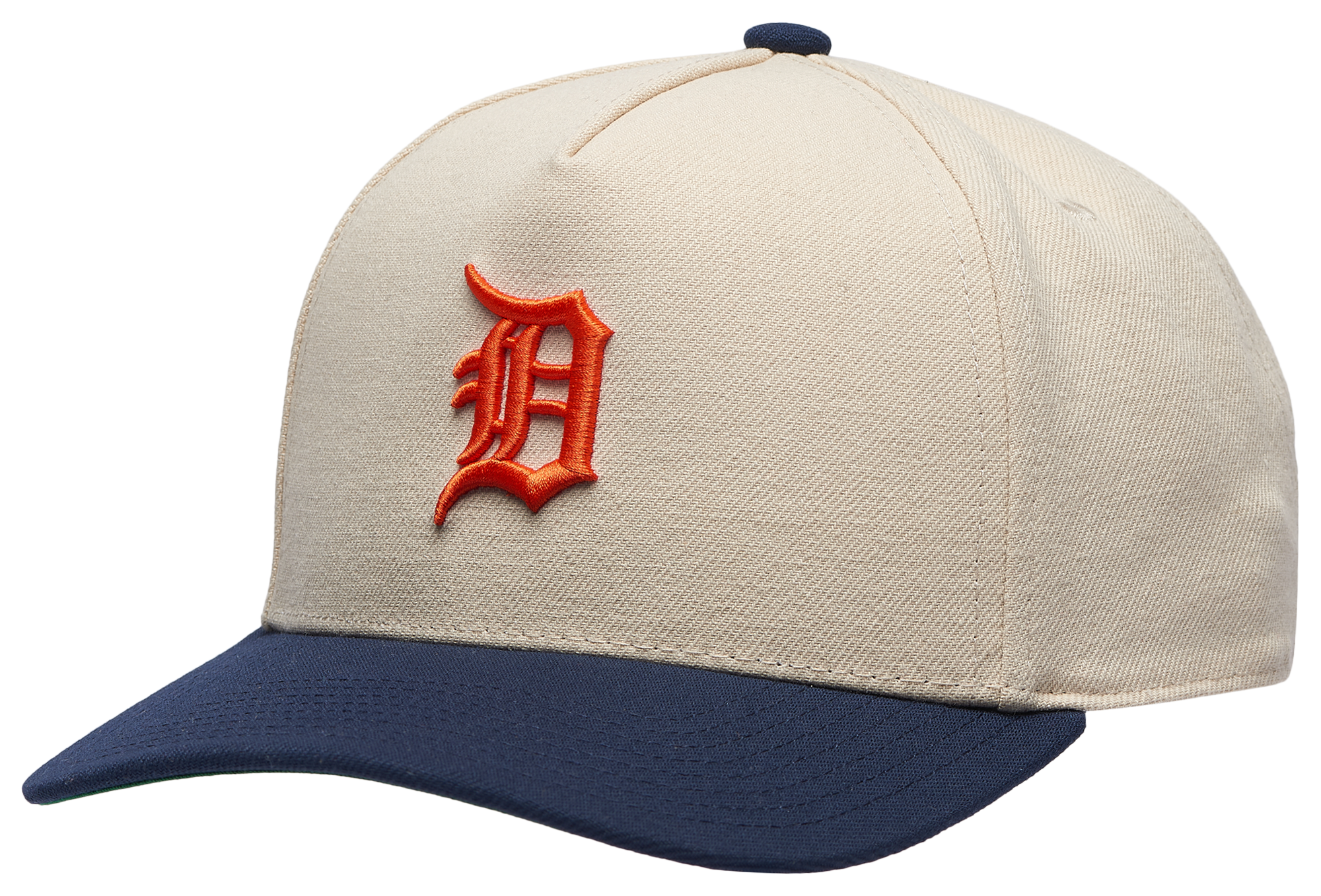 Mitchell & Ness Tigers Off White Pro Pinch Cap - Adult